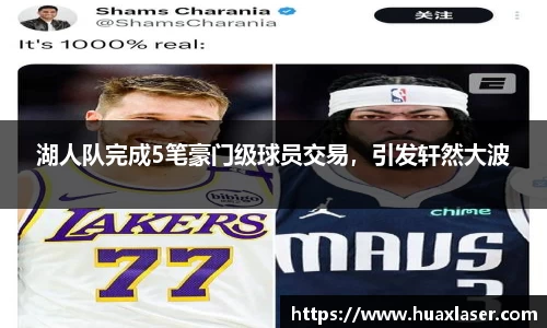 湖人队完成5笔豪门级球员交易，引发轩然大波